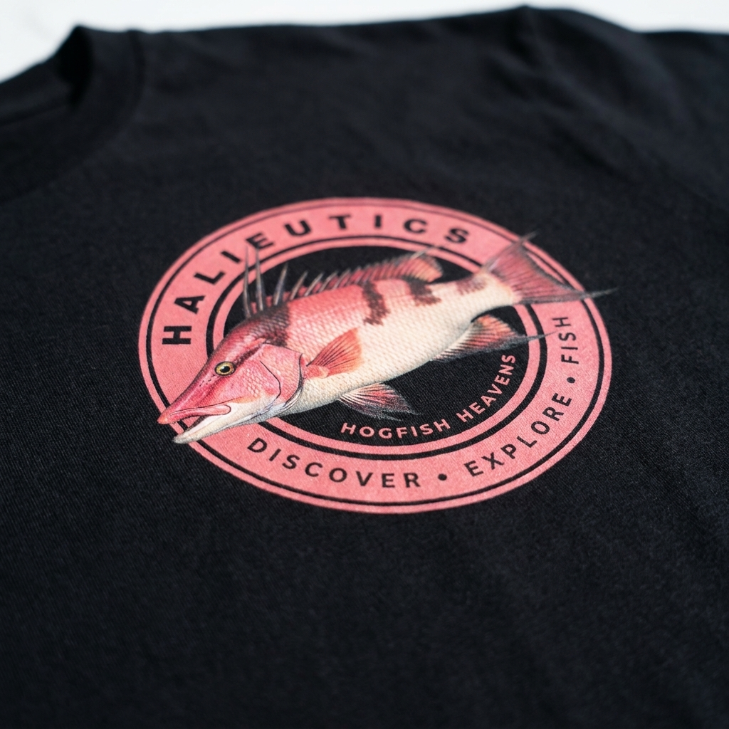 Halieutics Hogfish Graphic Fishing T-Shirt - Unisex
