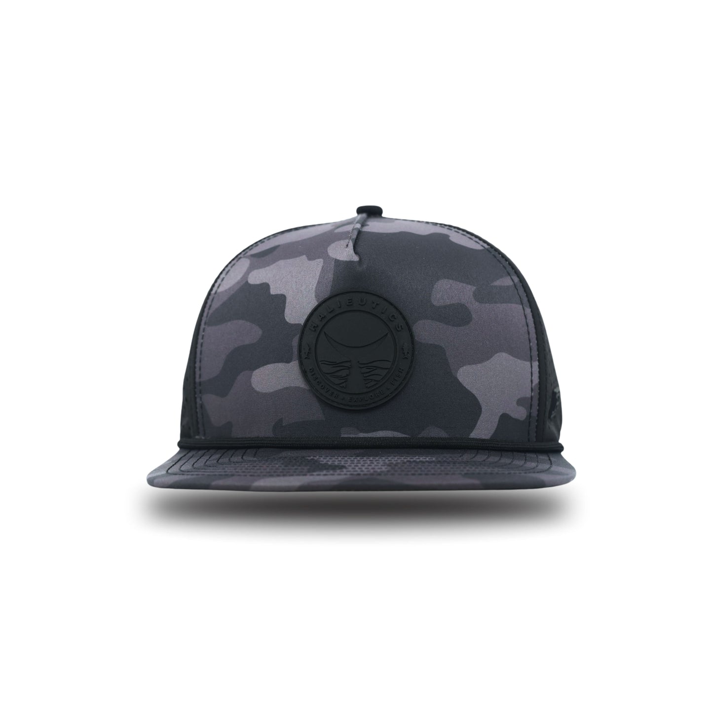 Halieutics Premium Water-Resistant Performance Camo Rope Fishing Hat. Men and Woman