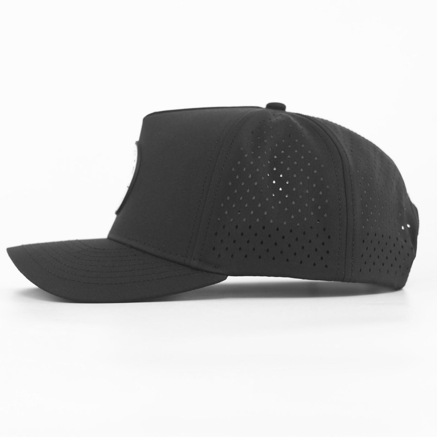 Water-Resistant Performance 5 Panel Curved Brim