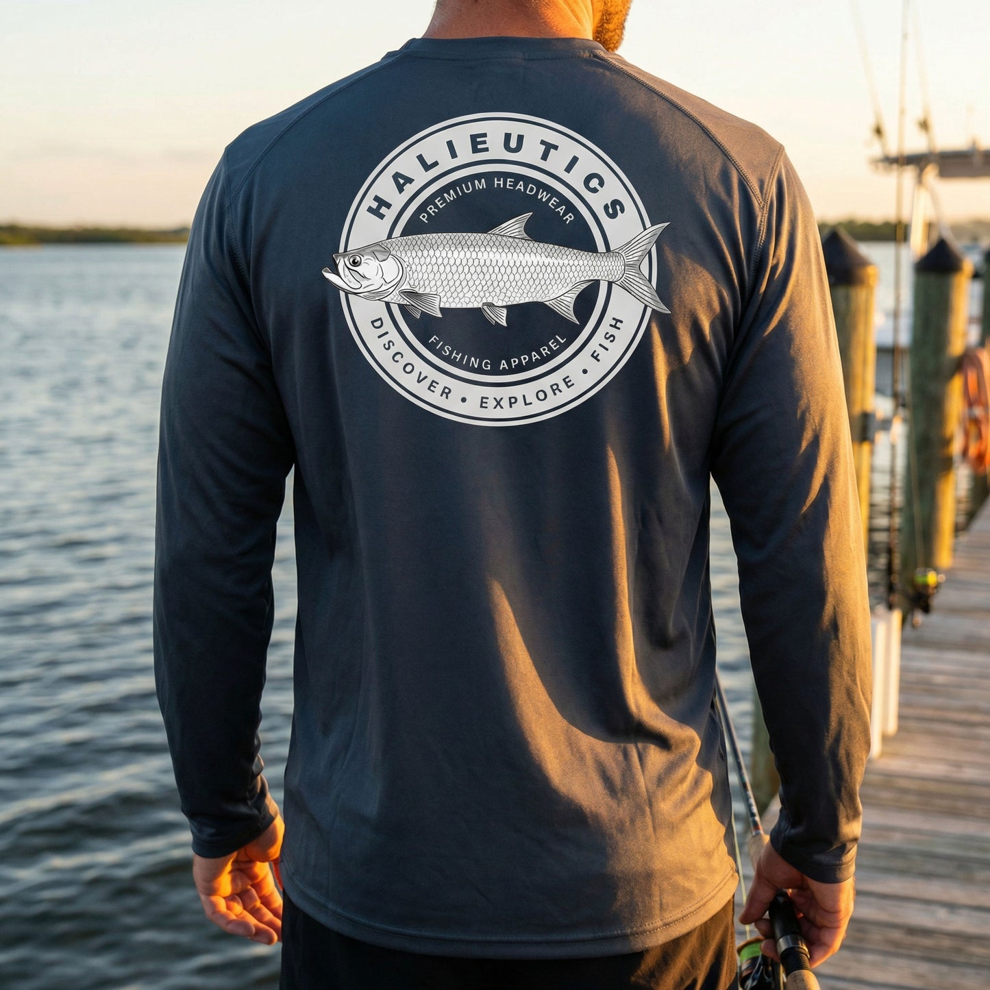 Halieutics Tarpon UPF 50 Performance Fishing Shirt