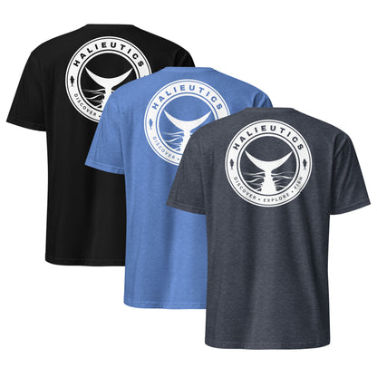 Halieutics Tuna Tail Graphic Fishing T-Shirt – Premium Soft Cotton Tee for Anglers