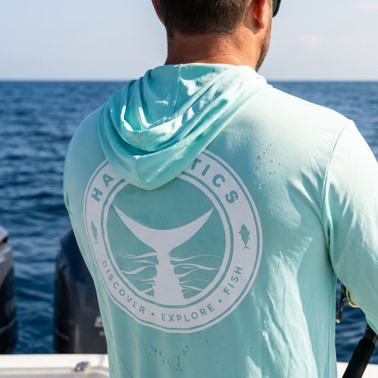 Halieutics UPF 50 Performance Tuna Tail Fishing Shirt | Moisture-Wicking