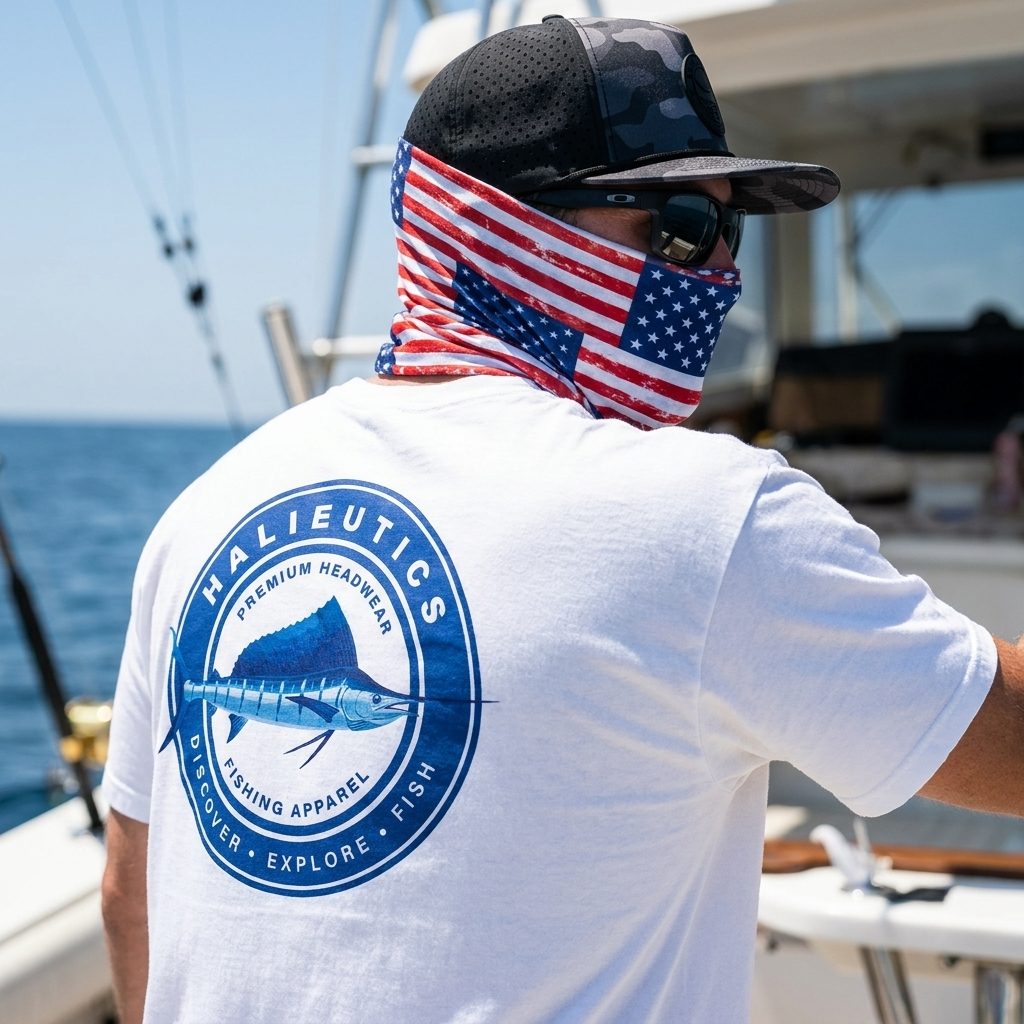 Halieutics Sailfish Graphic Fishing T-Shirt Unisex