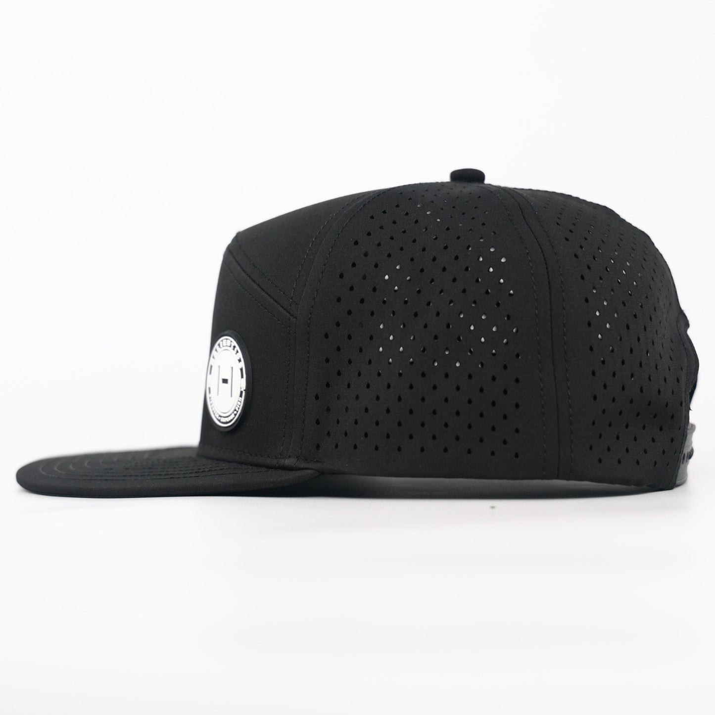Water-Resistant Performance 6 Panel Flat Brim