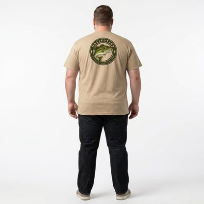 Halieutics Largemouth Bass Graphic Fishing T-Shirt Unisex