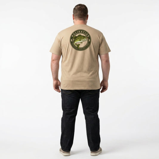Halieutics Largemouth Bass Graphic Fishing T-Shirt Unisex