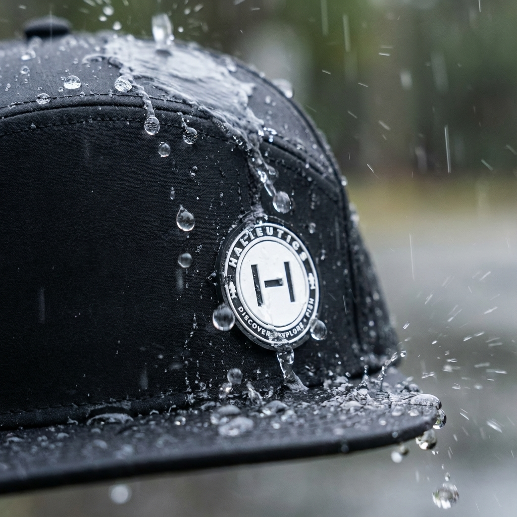 Halieutics Premium Water-Resistant Performance Fishing Hat. Men and Woman