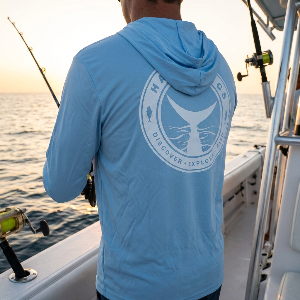 Halieutics UPF 50+ Performance Fishing Hoodie