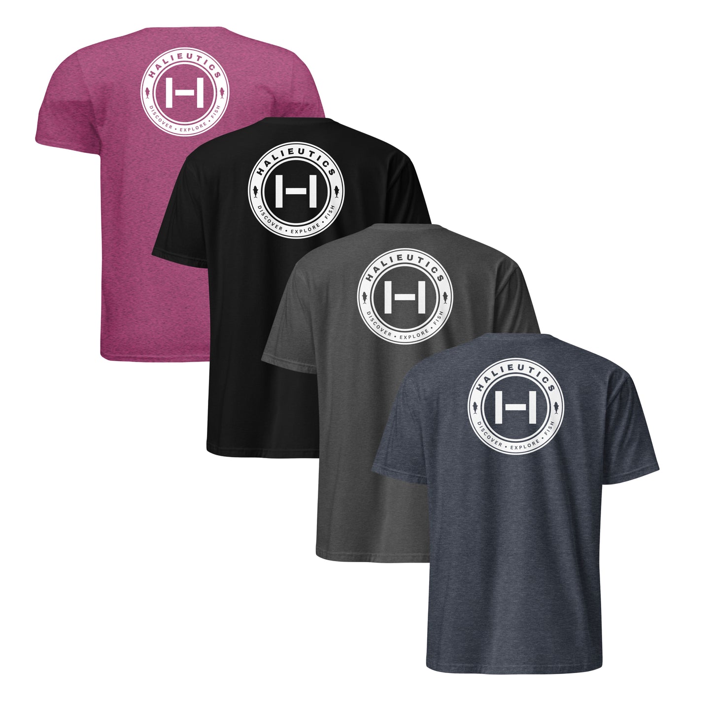Halieutics Classic Logo Fishing T-Shirt – Soft Unisex Everyday Tee