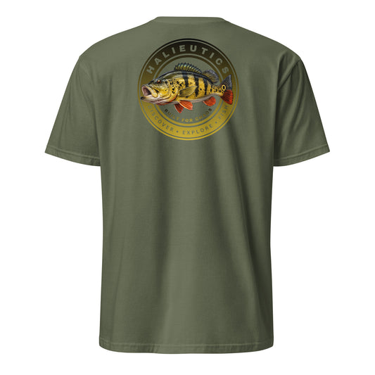 Halieutics Peacock Bass Graphic Fishing T-Shirt - Unisex