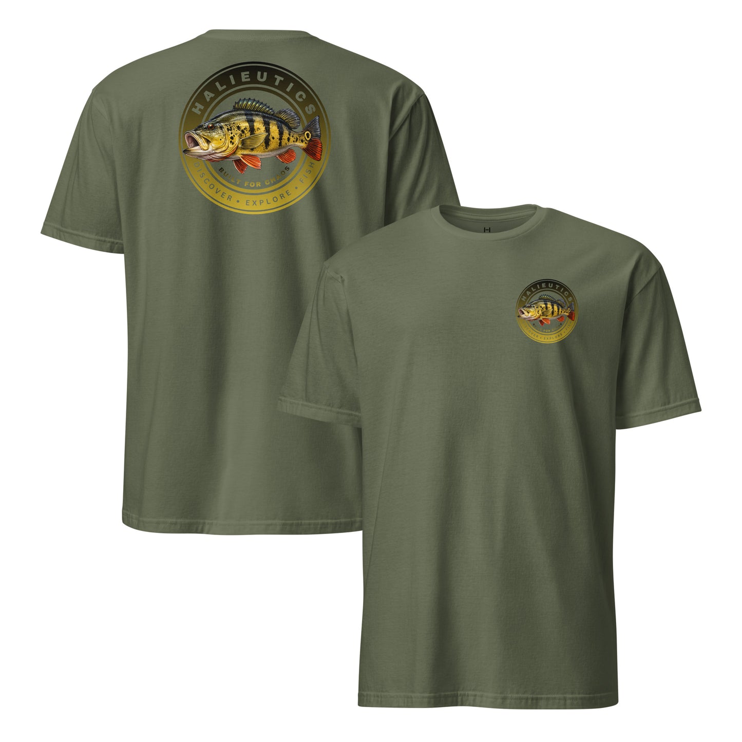 Halieutics Peacock Bass Graphic Fishing T-Shirt - Unisex