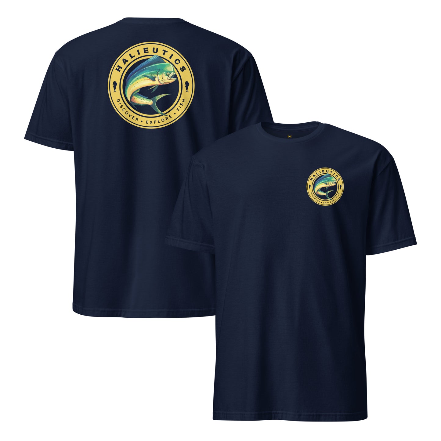 Halieutics Mahi Graphic Fishing T-Shirt - Soft Style Cotton