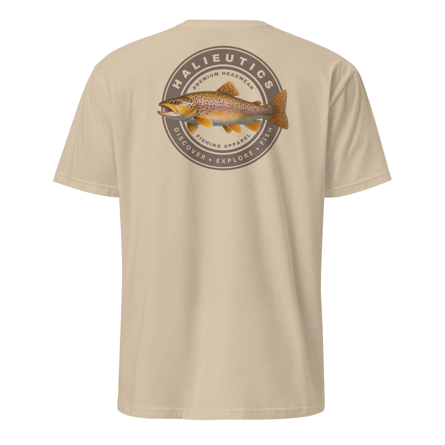 Halieutics Brown Trout Graphic Fishing T-Shirt - Unisex