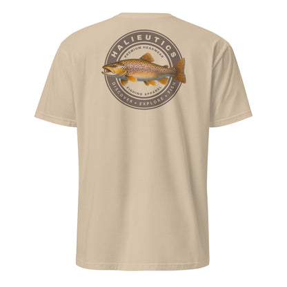 Halieutics Brown Trout Graphic Fishing T-Shirt - Unisex