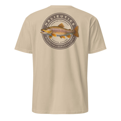 Halieutics Brown Trout Graphic Fishing T-Shirt Unisex