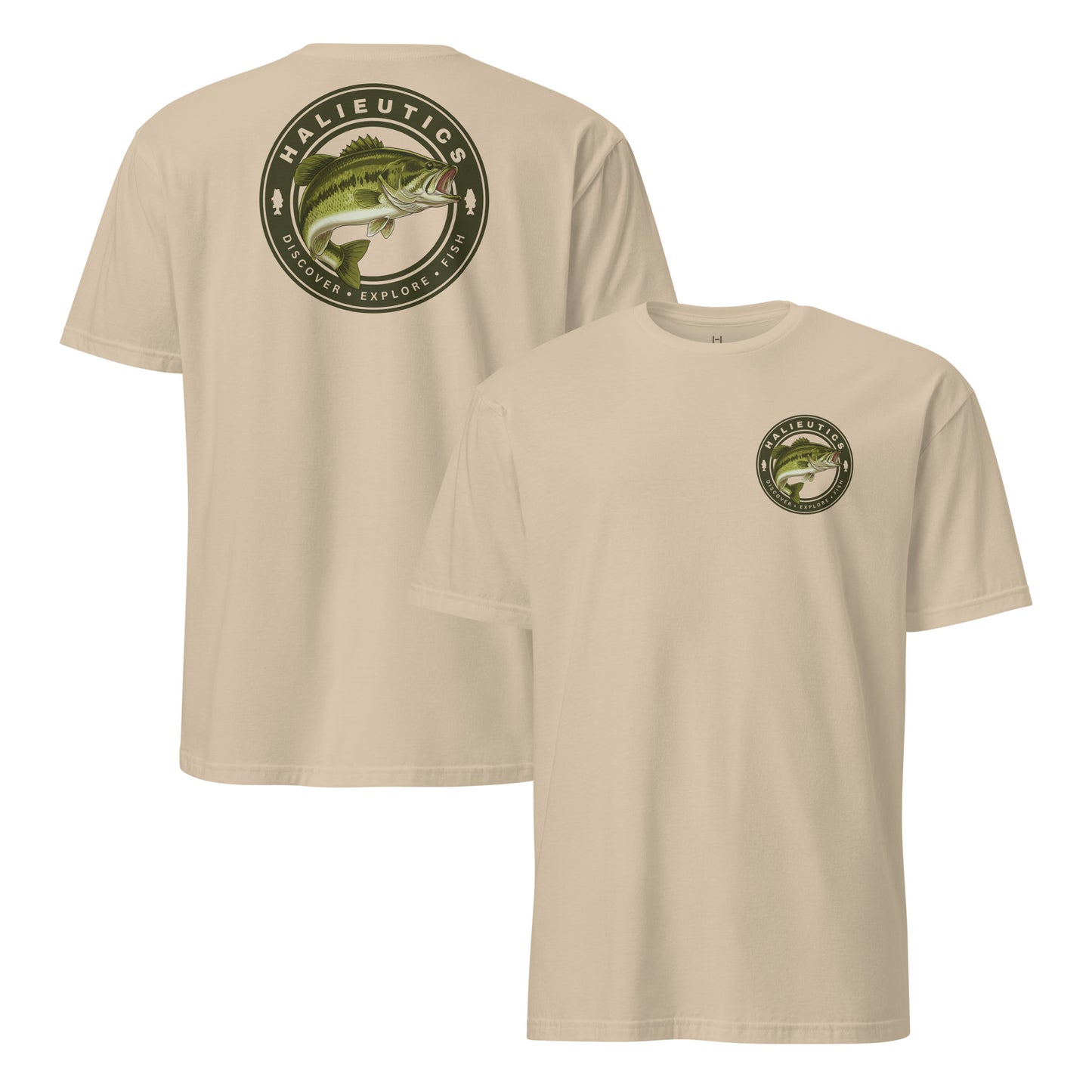 Halieutics Largemouth bass Graphic Fishing T-Shirt Unisex