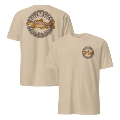 Halieutics Brown Trout Graphic Fishing T-Shirt Unisex