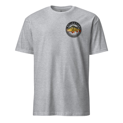 Halieutics Peacock Bass Graphic Fishing T-Shirt Unisex