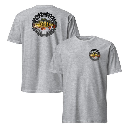 Halieutics Peacock Bass Graphic Fishing T-Shirt - Unisex